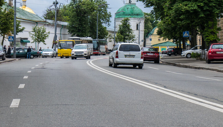 Lavrska Street in Kyiv. Photo: Apostrophe
