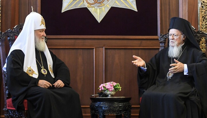 Patriarch Kirill and Patriarch Bartholomew. Photo: vaticannews.va
