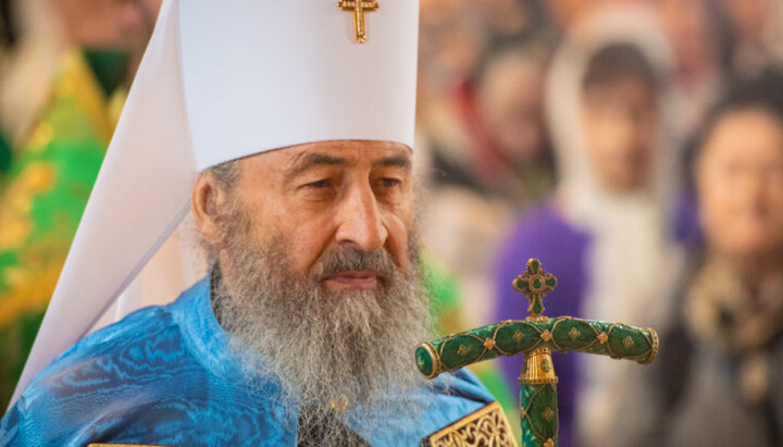 Metropolitan Onuphry. Photo: Press Service of the UOC