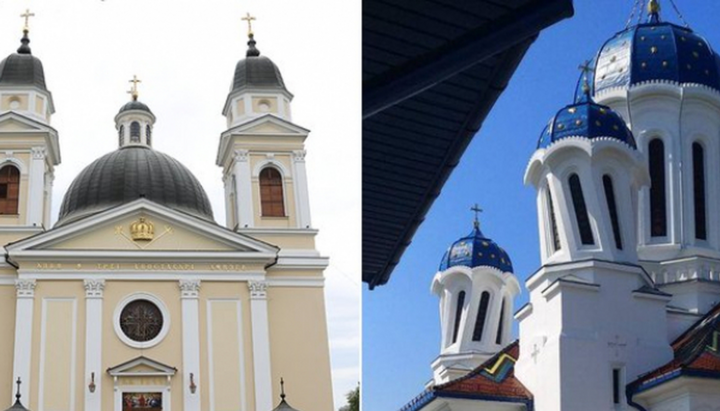 UOC churches in Chernivtsi. Photo: raskolam.net