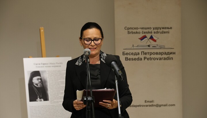 Z výstavy „Češi v Srbské pravoslavné církvi“ Zdroj:Dům kultury Gračanica