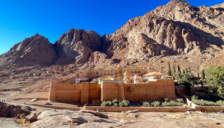 Monastýr svaté Kateřiny Zdroj: tripsinegypt