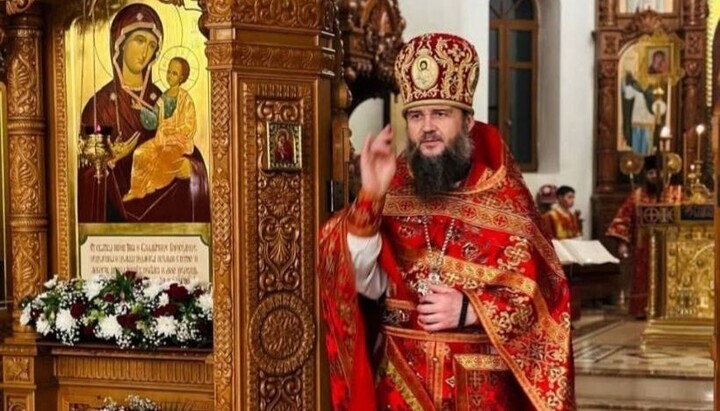 Archimandrit Pafnutij. Zdroj: Facebook Vadima Dobrovského