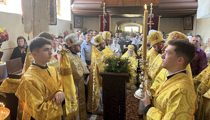Chrám Všech svatých v Knovízu Zdroj:FB Pražská pravoslavná eparchie