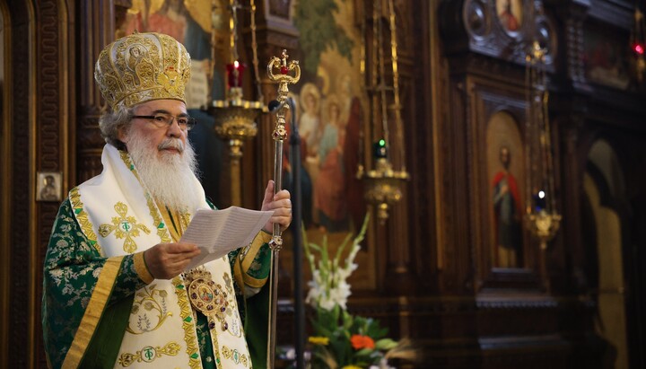 Patriarcha jeruzalémský Theofilos. Foto: orthodoxianewsagency