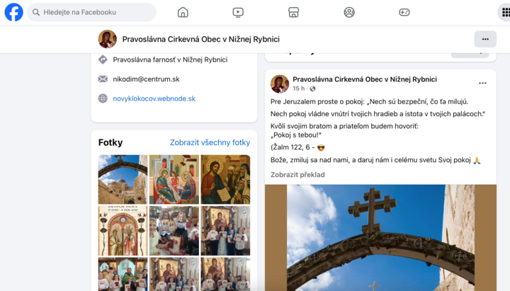 Modlitba za Jeruzalém ze Slovenska? Krátký vzkaz možná reaguje na příměří