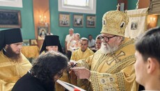 Arcibiskup Michal v Hořovičkách. Postřižení na žalmistu a diakonské svěcení