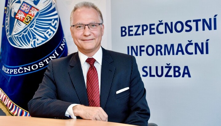 Ředitel Bezpečnostní informační služby Michal Koudelka Zdroj: BIS