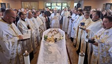 Metropolita Rastislav viedol pohreb protojereja Ladislava Bílého 