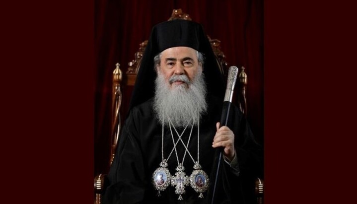 Patriarch Theofilos III. Zdroj: Jerusaleme Patriarchat