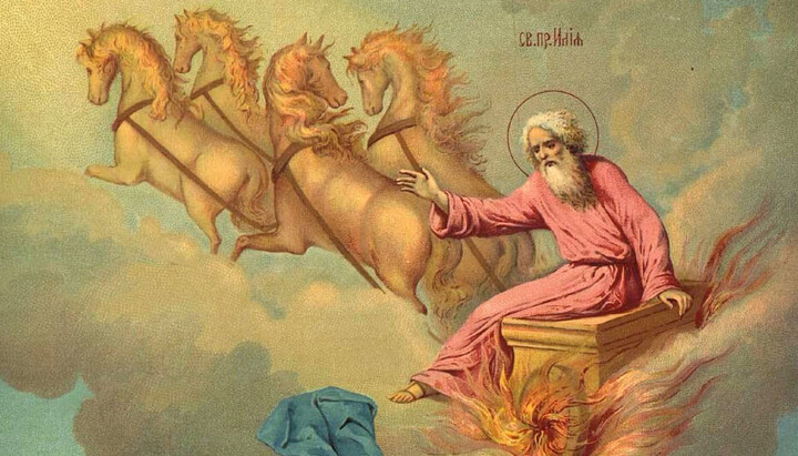 Svätý slávny Boží prorok Eliáš Zdroj: Catolica.cz