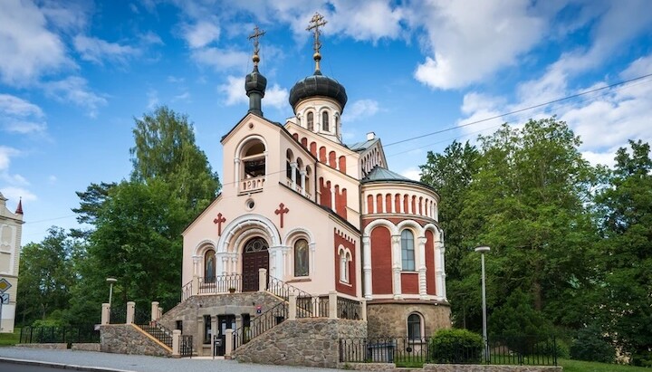 Chrám sv. knížete Vladimíra. Zdroj: Mariánské lázně