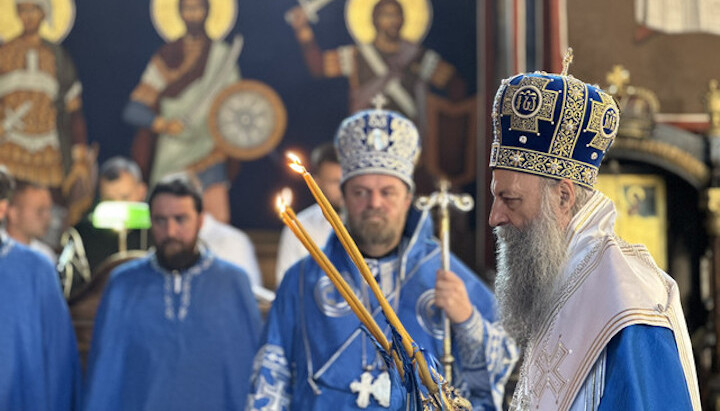 Srbský patriarcha Porfirije. Zdroj: web srbského patriarchátu