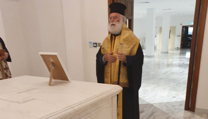 Patriarcha Theodoros. Zdroj: tanea.gr