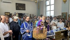 Chrámový svátek Zesnutí přesvaté Bohorodice v Českých Budějovicích 