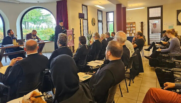 Konference o sv. Antonínu Velikém v Itálii. Zdroj: orthodox.pl
