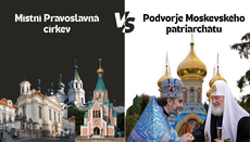 Místní pravoslavná církev není ruská