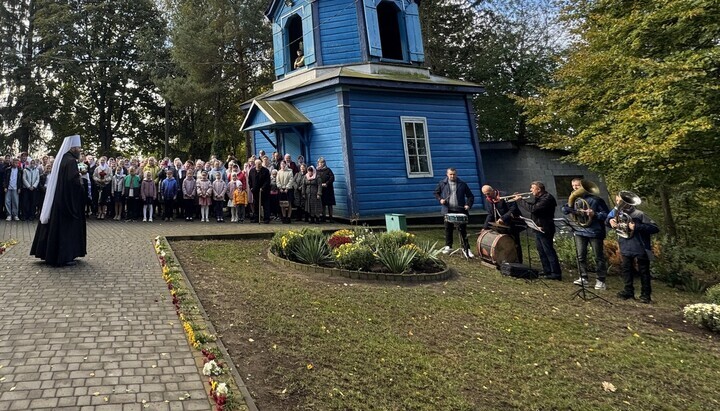 Zinkovyč a dechový orchestr. Zdroj: PCU