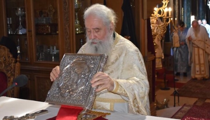 Arcibiskup Symeon. Zdroj: Orthodox Times