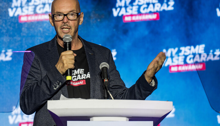 Hudebník a marketér Oto Klempíř, 23. září 2025, Praha. Zdroj: ČTK/Šimánek Vít