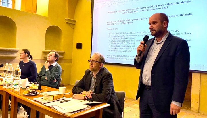 Fotografie z porady. Zdroj: mk.gov.cz