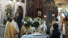 Arcibiskup Juraj slúžil v Athénach na sviatok svätého Nektária