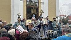 V Tarnogrodu si připomněly ikonu Bohorodičky i svatého Leoncia