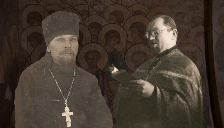 Foto SPN - Zleva igumen Ignatij, zprava archimandrita Andrej.