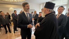 Arcibiskup Michal se zúčastnil recepce na slovenském velvyslanectví v Praze