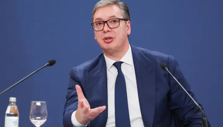 Srbský prezident Aleksandar Vučič. Foto: Reuters/Zorana Jevtic