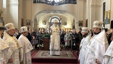 Arcibiskup Michal sloužil liturgii k svátku archanděla Michaela
