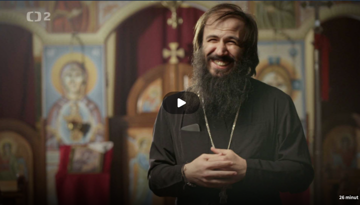 Screenshot z pořadu Cesty víry: Ajťák z osady - o. Martin Halík