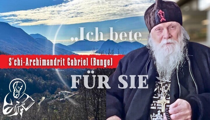 Schiarchimandrita Gabriel (Bunge). Foto: SPN v Německu