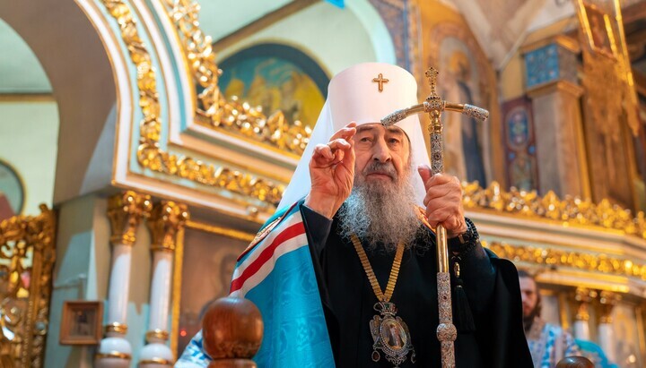 Metropolita Onufrij poblahopřál vojákům ke Dni ozbrojených sil Ukrajiny