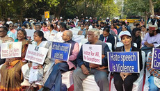 Indičtí křesťané protestují proti rostoucí diskriminaci a násilí