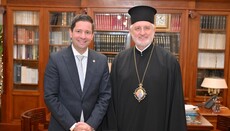 Arcibiskup Elpidoforos jednal s vedením Aténské univerzity