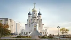 Rusové v Krasnodaru protestují proti výstavbě chrámu „hrdinům SVO