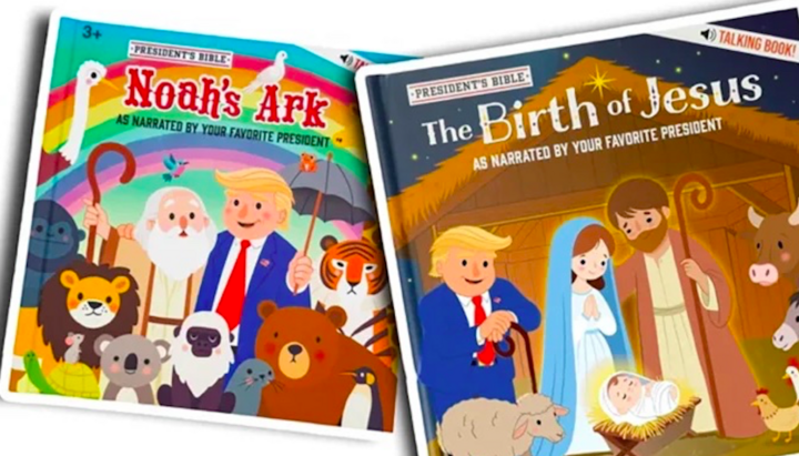 V USA vyšla dětská Bible s AI dabingem Donalda Trumpa