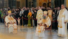 Srbský patriarcha slavil svátek Dětinců v chrámu svatého Sávy