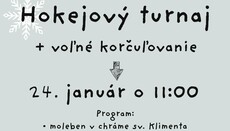 Pravoslávna obec v Spišskej Novej Vsi pozýva na hokejový turnaj