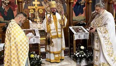 Novoroční archijerejská liturgie v Michalovcích