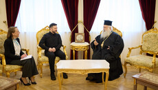 Zelenskyj se setkal s primasem Kyperské pravoslavné církve 