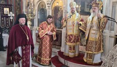 Arcibiskup Juraj oslavil svátek svého patrona v Athénách