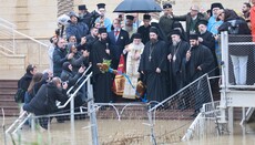 Jeruzalémský patriarcha Theofilos posvětil vody Jordánu