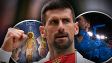 Srbský tenista Novak Djoković vyznal víru o svátku Teofanie