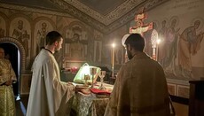 Nočná bohoslužba v košickej katedrále