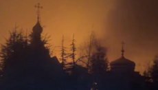 Při ostřelování byl poškozen Uspenský monastýr v Oděse