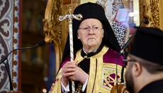 Patriarcha Bartoloměj se účastní liturgie v Soluni