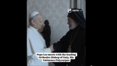 Papež Lev XIV. přijal ve italského pravoslavného metropolitu Polykarpa
