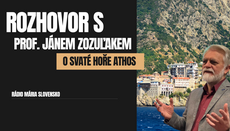 Rozhovor s prof. Jánem Zozuľakem o Svaté Hoře Athos